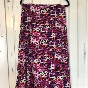 LuLaRoe Maxi Skirt — Like new!!!